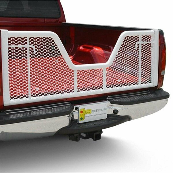 Powerplay Painted V-gate Tailgate for 2007-2018 Chevy Silverado, White PO3694838